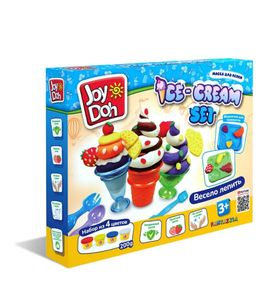 Joy Doh ICEC-200 pot набор ICE-CREAM SET - МОРОЖЕНОЕ  4 баночки с тестом,  (4 х 50г.)