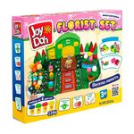 Joy Doh FLOR-224 pot Масса для лепки, набор FLORIST SET - 4 баночки с тестом (4 x 56 г.)