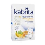 Kabrita Пшеничная каша на молоч.смеси банан,яблоко,абрикос