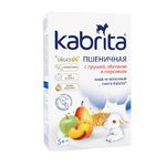 Kabrita Пшеничная каша на молоч. смеси груша,яблоко,персик