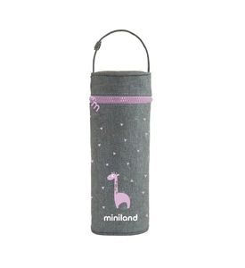 Miniland Термо-сумка для бутылочек Silky, цвет розовый, 350 мл