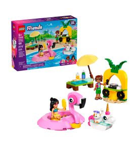 LEGO FRIENDS "Вечеринка у бассейна с единорогом и фламинго"