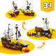 LEGO Creator Пиратский корабль 3 в 1