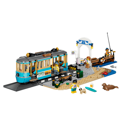 LEGO City Пляжный экскурсионный поезд