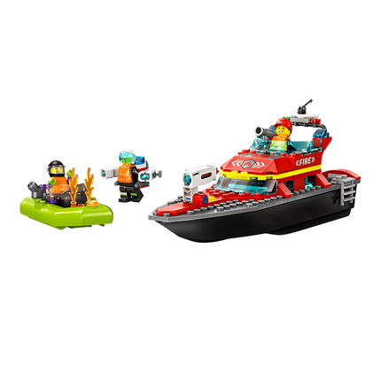 LEGO City Пожарно-спасательная лодка