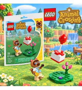 LEGO Animal Crossing Том Нук и Летающий Подарок