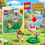 LEGO Animal Crossing Том Нук и Летающий Подарок