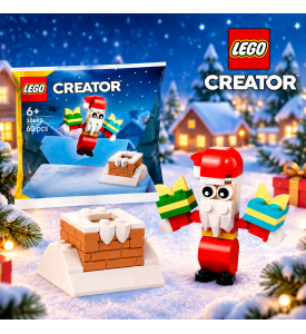 LEGO CREATOR Рождественский камин с Сантой