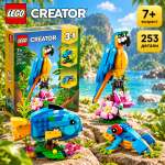 LEGO Экзотический попугай (3 в 1)