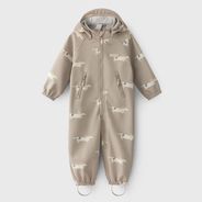 Leokid Комбинезон утепленный Softshell Lilo (Beige Woof)