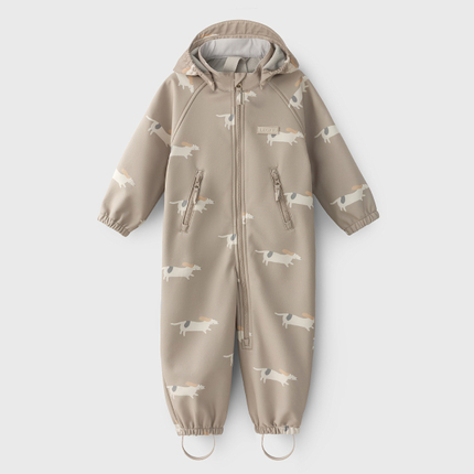 Leokid Комбинезон утепленный Softshell Lilo (Beige Woof)