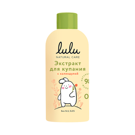LULU  с календулой для младенцев с нежным ароматом, 300 мл