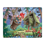 LARSEN Пазл "Баба Яга и кот", 68 эл. REI147 LARSEN Пазл "Баба Яга и кот", 68 эл. REI147