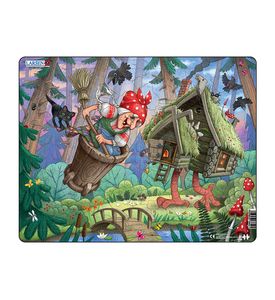 LARSEN Пазл "Баба Яга и кот", 68 эл. REI147