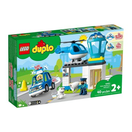 LEGO DUPLO 10959 "Полицейский участок и вертолёт"
