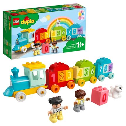 LEGO DUPLO Creative Play Конструктор 10954 Поезд с цифрами - учимся считать
