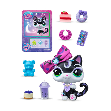 Littlest Pet Shop Игровой набор "Стиль", фигурка животного с аксессуарами, Сиамская кошка