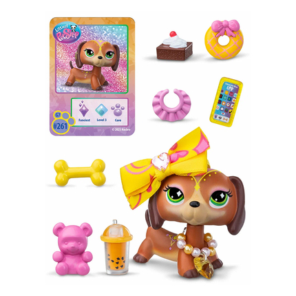 Littlest Pet Shop Игровой набор "Стиль", фигурка животного с аксессуарами, Такса
