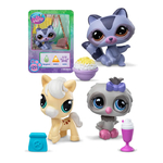 Littlest Pet Shop Игровой набор "Три друга" Ночной перекус