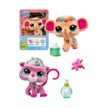 Littlest Pet Shop Игровой набор "Пара друзей" Спа у Слона