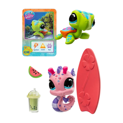 Littlest Pet Shop Игровой набор "Пара друзей" Пляжные приключения