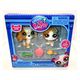 Littlest Pet Shop - 00626_LPS Набор "Пара друзей": две фигурки мини-животных с аксессуарами