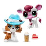 Littlest Pet Shop - 00625_LPS Набор "Пара друзей": две фигурки мини-животных с аксессуарами