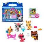 Littlest Pet Shop - Набор "Ферма": пять фигурок мини-животных с аксессуарами