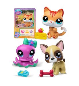 Littlest Pet Shop Игровой набор "Три друга" Веселый пир