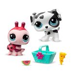 Littlest Pet Shop - Набор "Пара друзей": две фигурки мини-животных с аксессуарами