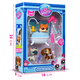 Littlest Pet Shop - 00638_LPS Набор "Груминг спа": три фигурки мини-животных с аксессуарами