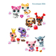 Littlest Pet Shop Игровой набор  "Праздники" День Святого Валентина, Серый кот и Рыжий кот 01064_LPS