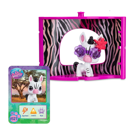 Littlest Pet Shop  Игрушка-фигурка "Стиль" Уголок Зебры
