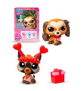 Littlest Pet Shop Игровой набор "Праздники" День Святого Валентина, Спаниель и Немецкая овчарка 01062_LPS