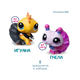 Littlest Pet Shop  Игровой набор  "Пара друзей" Игуана и Пчела 01043_LPS