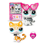 Littlest Pet Shop Игровой набор  "Праздники" День Святого Валентина, Серый кот и Рыжий кот 01064_LPS 