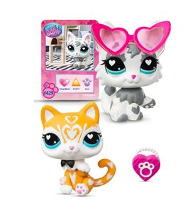 Littlest Pet Shop Игровой набор  "Праздники" День Святого Валентина, Серый кот и Рыжий кот 01064_LPS 