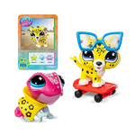 Littlest Pet Shop   Игровой набор  "Пара друзей" Ящерица и Леопард 01042_LPS