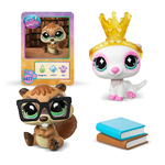 Littlest Pet Shop  Игровой набор  "Пара друзей" Бобер и Хорек 01044_LPS