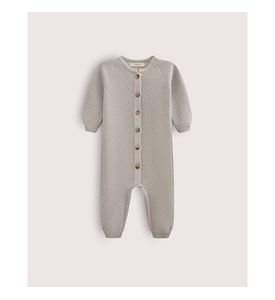 Loomknits Комбинезон детский W058N-049 Светло-серый.