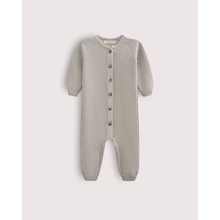 Loomknits Комбинезон детский W058N-049 Светло-серый