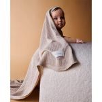 Loomknits Плед детский. Топленое молоко LW24-3110-034-108/108