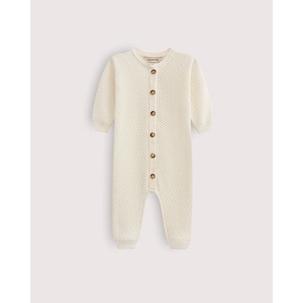 Loomknits Комбинезон детский W058N-013 Кремовый