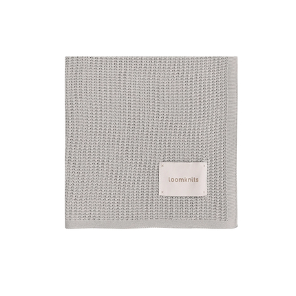 Loomknits Плед детский Светло-серый  LW24-3110-049
