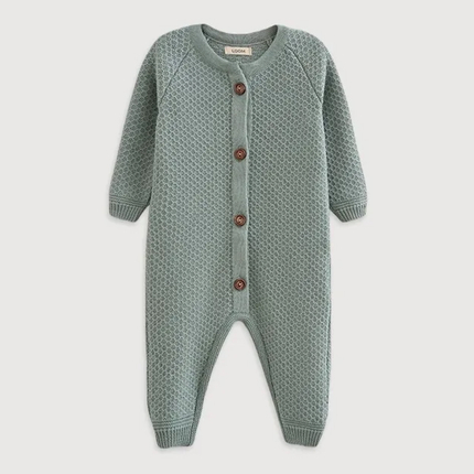 Loomknits Комбинезон детский Серо-зеленый LW5438-040-56 Loomknits Комбинезон детский Серо-зеленый LW5438-040-56