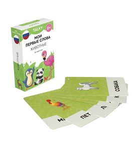 LUMICUBE Карточки TALKY Животные РУС, 56шт KDTKR03