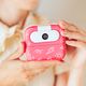LUMICUBE Фотоаппарат моментальной печати LUMICAM DK05 PRINTY (PINK)