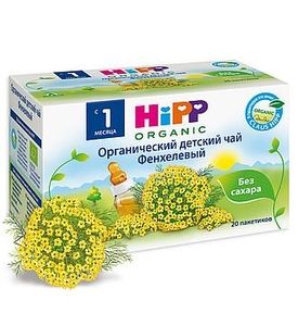 Чай травяной органический Hipp Био-фенхелевый, 30гр