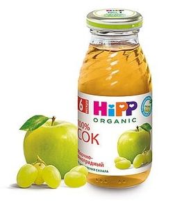 Hipp Яблочно-виноградный сок (200мл)