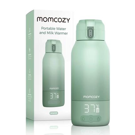 Momcozy Портативный подогреватель для молока и воды MW05, зеленый. 69841